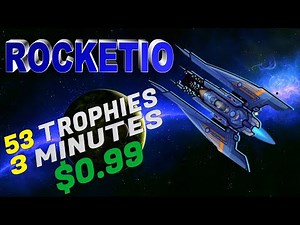 New Easy $0.99 Platinum Game | Rocketio Easy Platinum With 53 Trophies - PS4, PS5