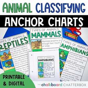 Animal Classifying | Mammal, Reptile, and Bird Anchor Charts for First and Second Grade - Etsy Canada