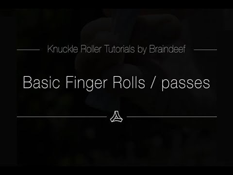 Basic Finger Rolls Tutorial - Learn Knuckle Roller Skill Toy