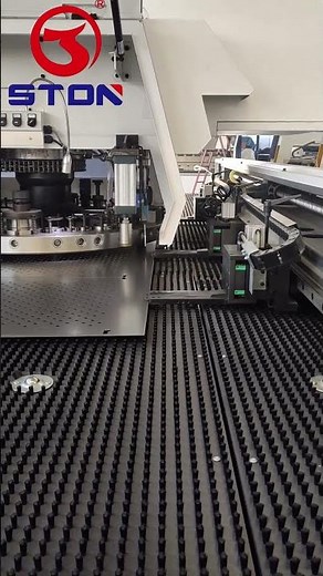 STON High-Speed CNC Turret Punch Press Demo