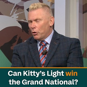 100K views · 504 reactions | ️ "It would be a 퐦퐚퐬퐬퐢퐯퐞 story" ️ There won't be a dry eye this weekend if Kitty’s Light wins the Grand National | ITV Racing | Facebook
