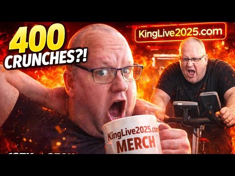 🚨 I TRIED 400 AB CRUNCHES AT 400LBS… (HEAVY DAY TRANSFORMATION) 💪🔥 LIVE WORKOUT + COOKING 😳🍳