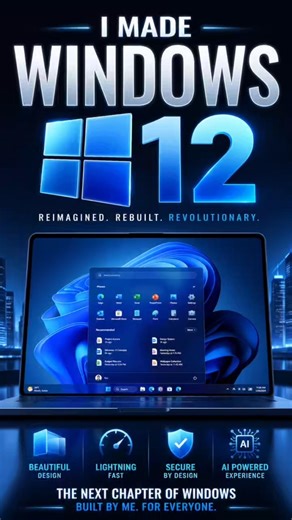 I made Windows12 🖥️🖥️🔥🔥🔥🔥