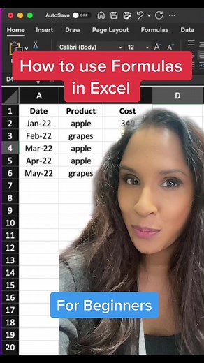 Use formulas in excel! #learnontiktok #tiktoksa #exceltips