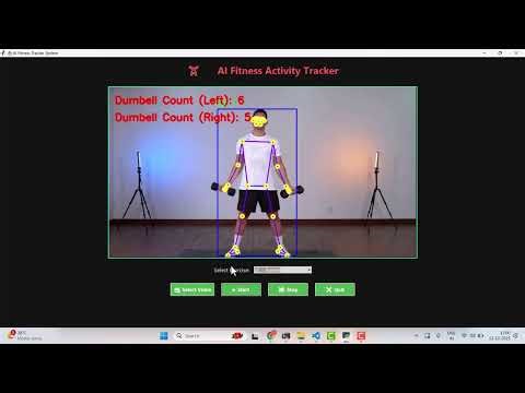 🤖💪🏋️‍♂️ AI-Powered Fitness Tracking & Dumbbell Rep Counter