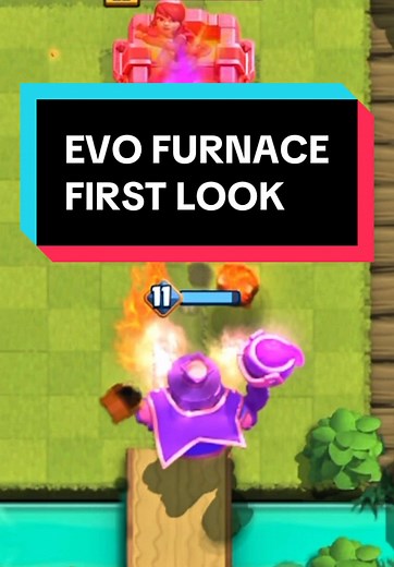 EVO Furnace: First Look in Clash Royale
