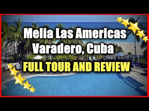 Melia Las Americas Varadero, Cuba ALL Inclusive Resort For ADULTS Only - Full Tour And Review