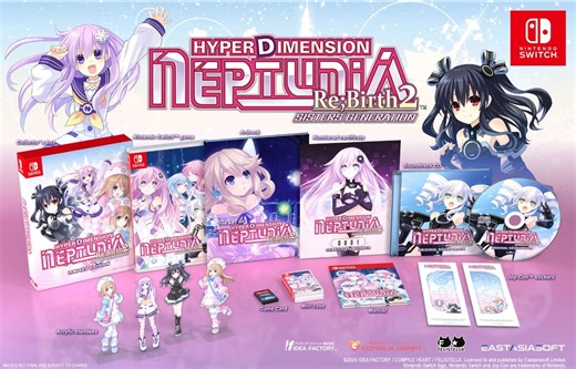 Hyperdimension Neptunia Re;Birth2: Sisters Generation getting Nintendo Switch release in Asia with English support [update: pre-orders]