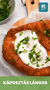 Te kóstoltad már káposztával? Recept: https://www.nosalty.hu/recept/hazi-kaposztas-langos | Nosalty