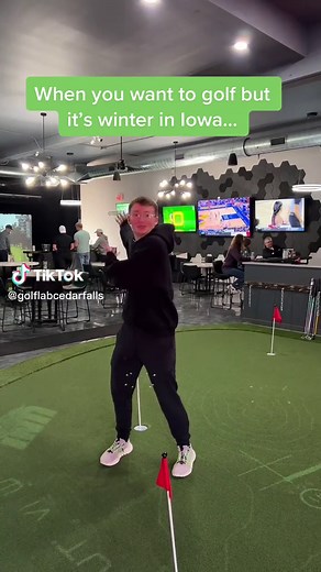 Golf Lab: Indoor Golf Simulator in Cedar Falls, Iowa