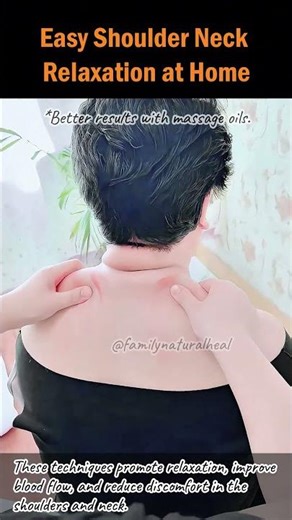 Easy Shoulder Neck Relaxation at Home