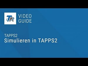 TAPPS2 | Simulation direkt in der Programmiersoftware