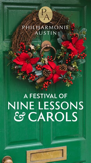 Arts On Alexander on Instagram: "~~Here is a lookback at last year’s rehearsals for A Festival of Nine Lessons and Carols~~ Join us again this year for an unforgettable evening as Philharmonie Austin Chorus presents A Festival of Nine Lessons and Carols, featuring brass ensemble and organist Chris Oelkers under the direction of highly esteemed guest conductor Allen Hightower. This cherished Christmas tradition interweaves scripture and sublime choral music, performed by many of the country’s fin