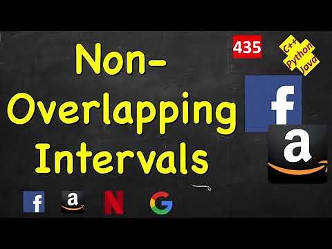 Non-overlapping Intervals | LeetCode 435 | C++, Java, Python