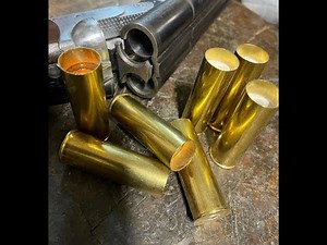 Reloading blackpowder Brass Shotshell- No Press