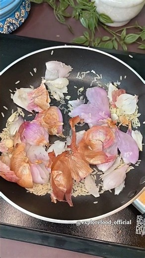 DIY Onion & Rice Hair Oil for Healthy Strong Hair 🌿✨ #trending #viral #haircare #shorts