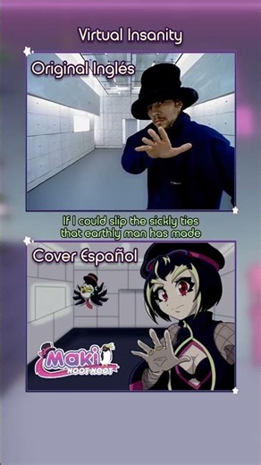 Virtual insanity original vs cover en español #vtuber #cover #virtualinsanity