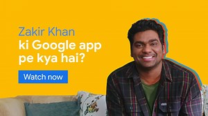 4.3K views · 152 reactions | Chaahe ho toote dil ka fix ya cricket ka six, Zakir Khan ke interest ki har cheez hai unke Google app ki Discover feed par. Aap bhi apni Google app pe neeche scroll karo aur comments mein hume batao apne interests. #IssAppMeinAapHain | Google | Facebook