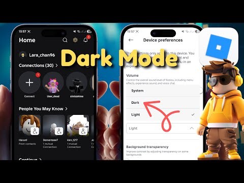 How To Turn On Dark Mode In Roblox (UPDATED 2025)