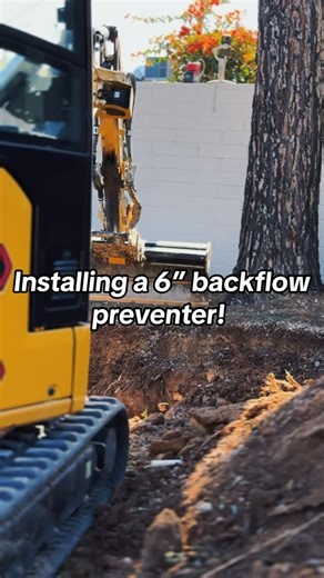CM PRECISION EXCAVATING on Instagram: "Installing a 6” backflow preventer for an apartment complex in Scottsdale, AZ ✅"