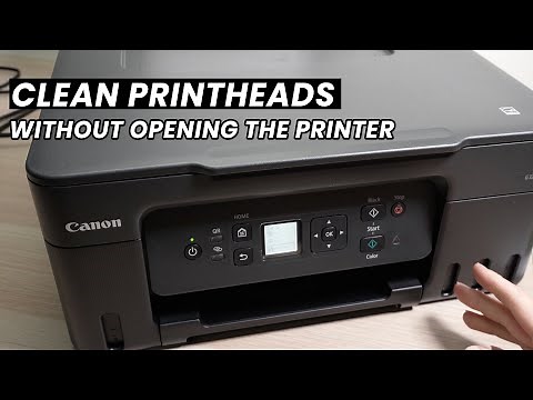How to Clean Printheads on Canon PIXMA MegaTank G3270 & G4770 Printer (Without opening the printer)