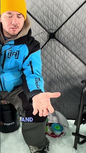 Dialing in bluegill ice fishing jig tactics 🧊 #icefishing #bluegill