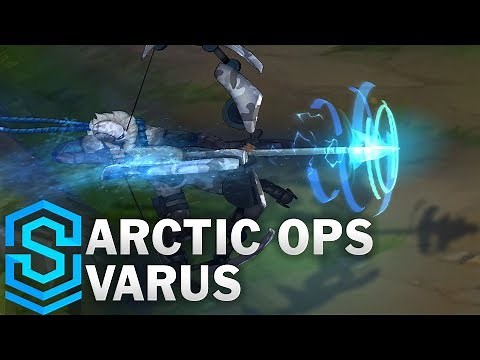 Arctic Ops Varus (2018) Skin Spotlight - League of Legends