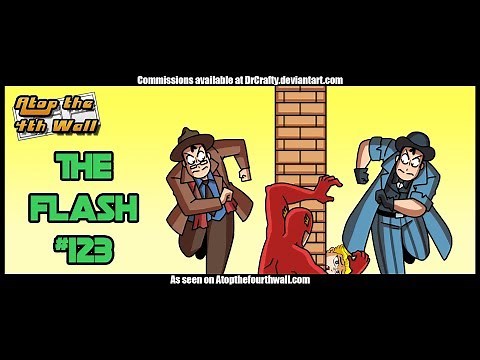 The Flash #123 (The Flash of Two Worlds) - Atop the Fourth Wall