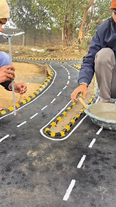 I build a mini highway road | part 3 | HK Model Maker