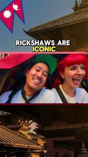 🇳🇵My First Rickshaw Ride in Kathmandu – Nepal Adventure! #nepal #travel
