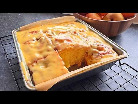 Easy Apple Cake recipe 🍎 Soft & Delicious! Easy Quick Recipes