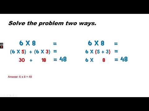 Math Grade 3 Module 3 Lesson 10 distributive property as a strategy to multiply and divide