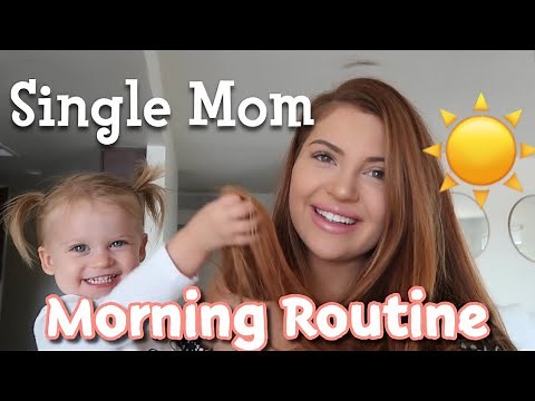 MORNING ROUTINE: SINGLE MOM WORKING FROM HOME