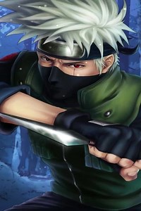 Kakashi Hatake Electricity Wallpaper of Anime