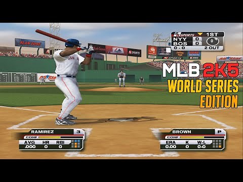Major League Baseball 2K5: World Series Edition | PS2 Gameplay | New York Yankees vs. Boston Red Sox
