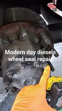 wheel seal replacement # meritor