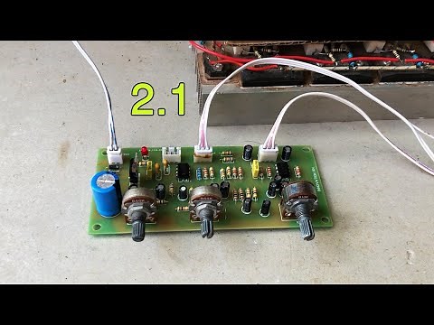 How to make 2.1 Volume Controller super bass and stereo circuit at home - JLCPCB
