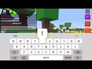 Roblox wacky wizards how to get gun it’s easy