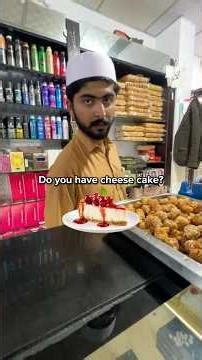 Trying Cheese Cake for the first time in my Life😱🤢#shorts