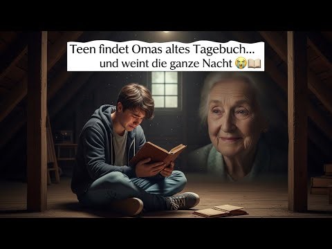 "Teen findet Omas altes Tagebuch... und weint die ganze Nacht 😭📖" #love #grandma