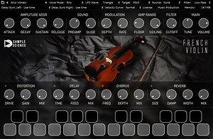French Violin by SampleScience - Violin Plugin VST VST3 Audio Unit