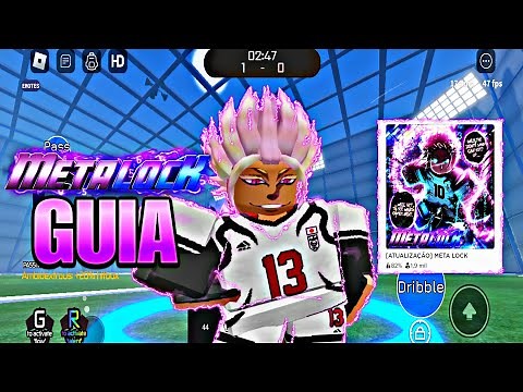 O MELHOR GUIA DE COMO JOGAR META LOCK E ENTENDER SEUS TRUQUES E MECÂNICAS BLUE LOCK ROBLOX