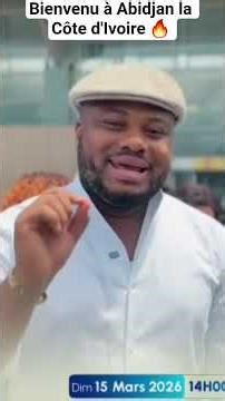 Bienvenu à Abidjan la Côte d'Ivoire,rendez-vous ce 15 mars au palais de la Culture Abidjan