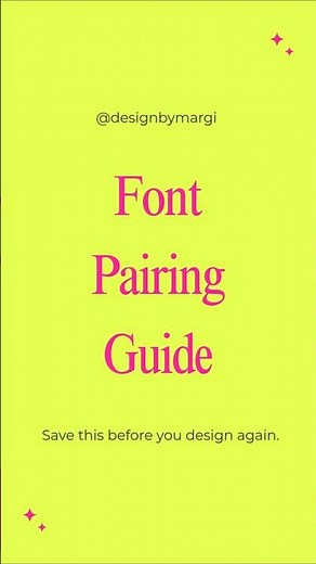 Just look into FONT PAIRING GUIDE ❤️