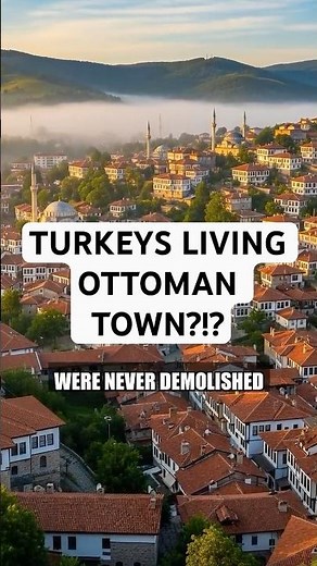 Inside Turkey's Living Ottoman Town Where Time Stopped in 1700 #Shorts