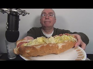 ASMR Eating a Large Italian Sub