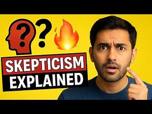 Skepticism in Philosophy in simple English | Meaning, Types, History, Real Life Doubts & Quotes 🔥