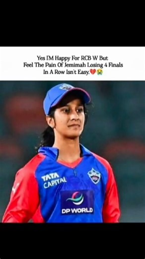 Feel sad for jemni #cricket #wpl2026