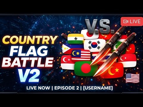 Country Flag Battle V2! 😍🇺🇸