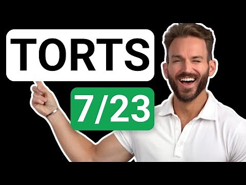 Torts: Intentional Torts — Trespass to Land